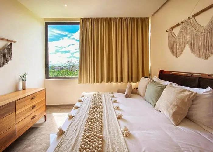 Ferienhaus Luxury Penthouse With Rooftop And Private Sky-pool Tulum