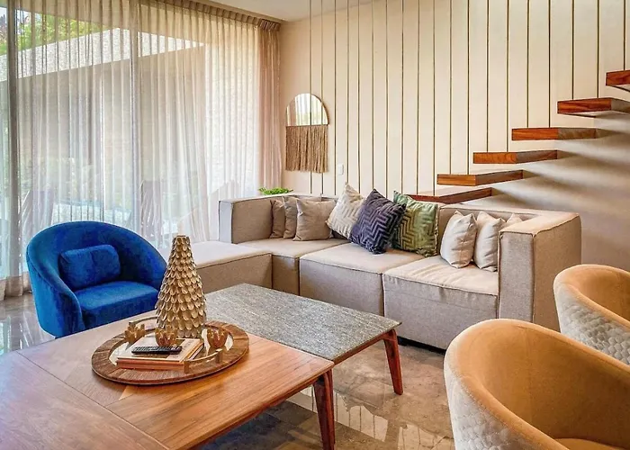 Luxury Penthouse With Rooftop And Private Sky-pool Ferienhaus Tulum