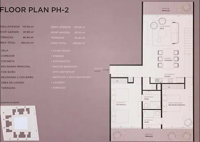 Ferienhaus Luxury Penthouse With Rooftop And Private Sky-pool Tulum
