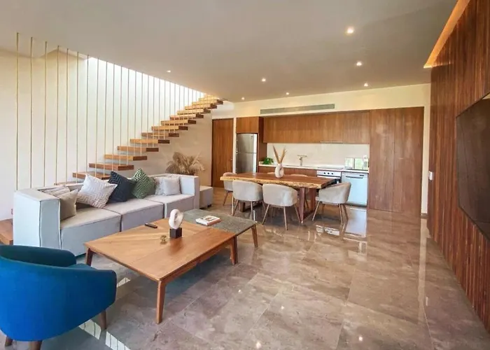 Ferienhaus Luxury Penthouse With Rooftop And Private Sky-pool Tulum